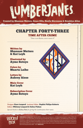 Read Lumberjanes  43 Page 2 in English