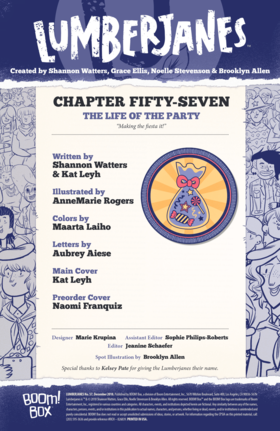Read Lumberjanes  57 Page 2 in English