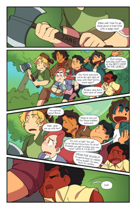 Read Lumberjanes  44 Page 3 in English