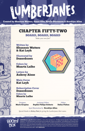 Read Lumberjanes  52 Page 2 in English