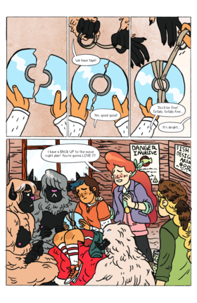 Read Lumberjanes  58 Page 3 in English