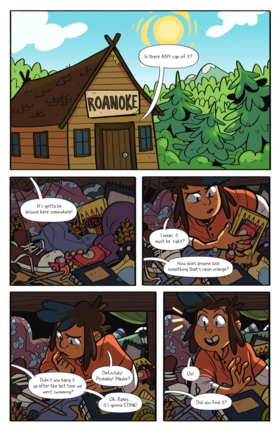 Read Lumberjanes  53 Page 3 in English