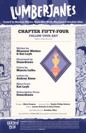 Read Lumberjanes  54 Page 2 in English