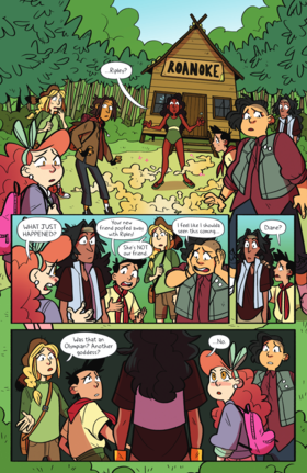Read Lumberjanes  54 Page 3 in English