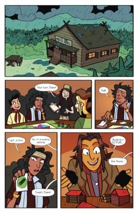 Read Lumberjanes  50 Page 3 in English