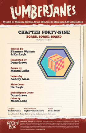 Read Lumberjanes  49 Page 2 in English