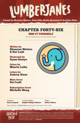 Read Lumberjanes  46 Page 2 in English