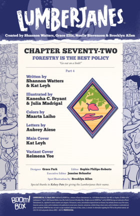 Read Lumberjanes  72 Page 3 in English