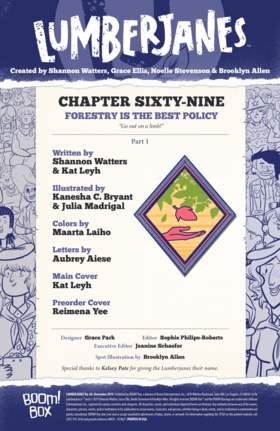 Read Lumberjanes  69 Page 2 in English