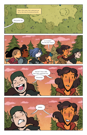Read Lumberjanes  67 Page 3 in English