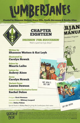 Read Lumberjanes  18 Page 2 in English