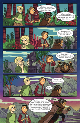 Read Lumberjanes  11 Page 3 in English