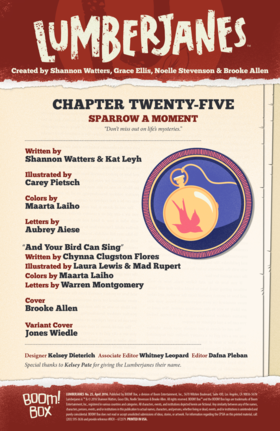 Read Lumberjanes  25 Page 2 in English
