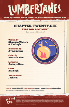 Read Lumberjanes  26 Page 2 in English