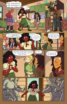 Read Lumberjanes  30 Page 3 in English
