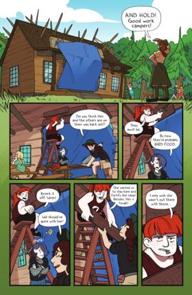 Read Lumberjanes  28 Page 3 in English
