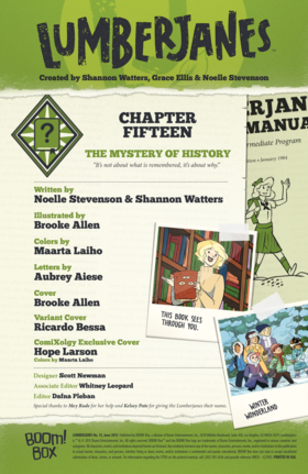Read Lumberjanes  15 Page 3 in English