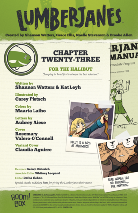 Read Lumberjanes  23 Page 3 in English