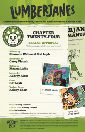 Read Lumberjanes  24 Page 3 in English
