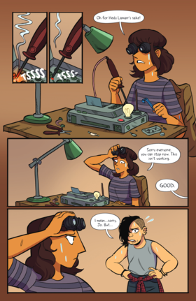 Read Lumberjanes  34 Page 3 in English