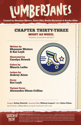 Read Lumberjanes  33 Page 2 in English