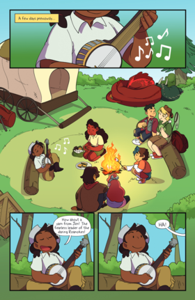 Read Lumberjanes  47 Page 3 in English