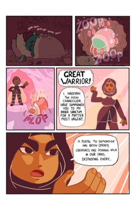 Read Help Us, Great Warrior!  1 Page 3 in English