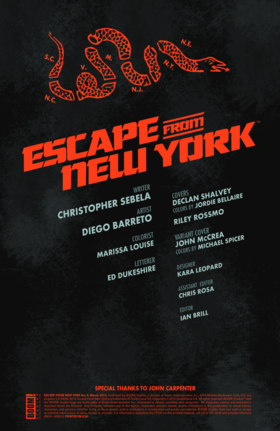 Read Escape from New York  4 Page 2 in English