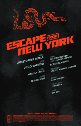 Read Escape from New York  5 Page 2 in English