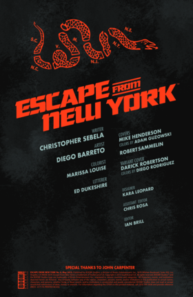 Read Escape from New York  6 Page 2 in English