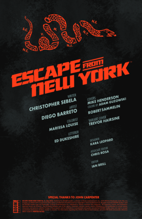 Read Escape from New York  8 Page 2 in English