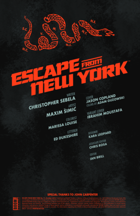 Read Escape from New York  11 Page 2 in English