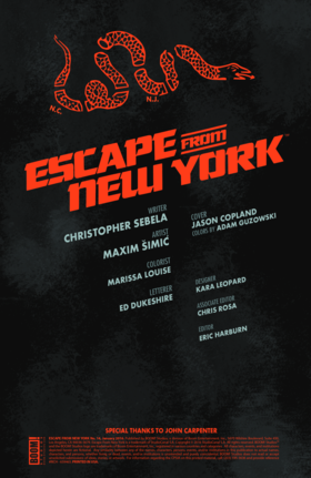 Read Escape from New York  14 Page 2 in English