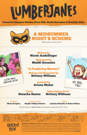 Read Lumberjanes (Specials)  5 Page 2 in English