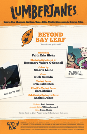 Read Lumberjanes (Specials)  1 Page 2 in English