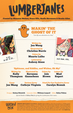 Read Lumberjanes (Specials)  2 Page 2 in English