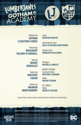 Read Lumberjanes: Gotham Academy  4 Page 2 in English