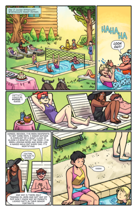 Read Lumberjanes: Gotham Academy  4 Page 3 in English