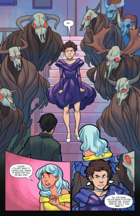Read Lumberjanes: Gotham Academy  5 Page 3 in English