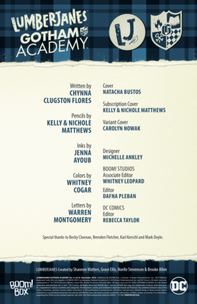 Read Lumberjanes: Gotham Academy  6 Page 2 in English