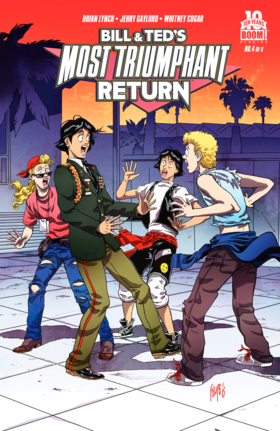 Read Bill & Ted's Most Triumphant Return  4 Page 1 in English