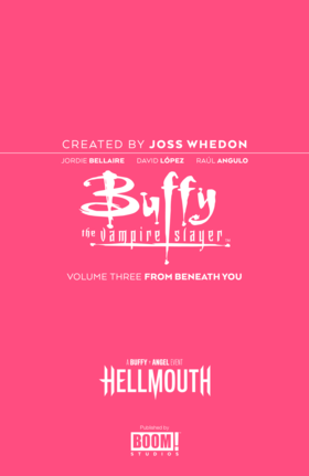Read Buffy the Vampire Slayer (Volumes)  3 Page 3 in English