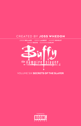 Read Buffy the Vampire Slayer (Volumes)  6 Page 3 in English
