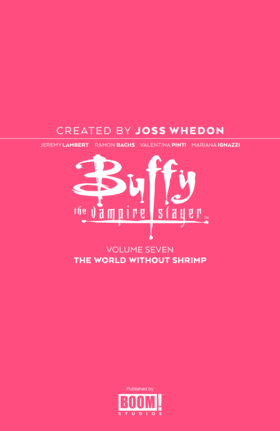 Read Buffy the Vampire Slayer (Volumes)  7 Page 3 in English