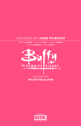 Read Buffy the Vampire Slayer (Volumes)  10 Page 3 in English