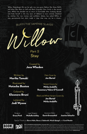 Read Buffy the Vampire Slayer: Willow  5 Page 2 in English