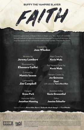 Read Buffy the Vampire Slayer (Specials)  1 Page 2 in English