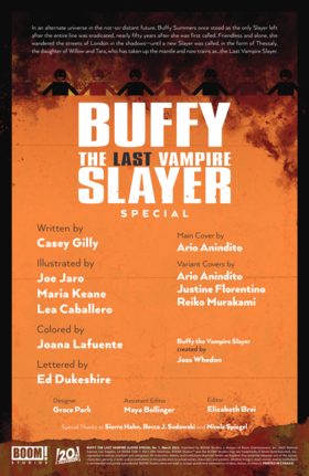 Read Buffy the Last Vampire Slayer (Special)  1 Page 2 in English