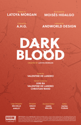 Read Dark Blood  3 Page 2 in English