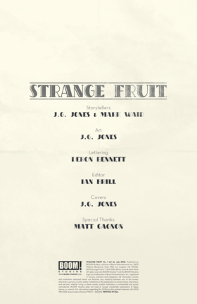 Read Strange Fruit  1 Page 2 in English